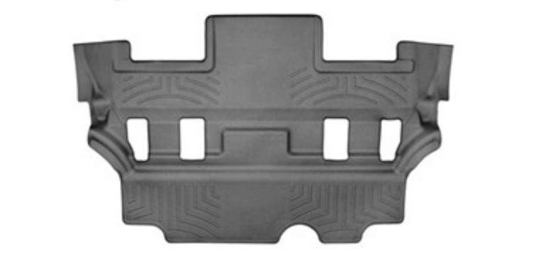 Ковры резиновые WeatherTech Cadillac Escalade 2015+  третий ряд черный фото
