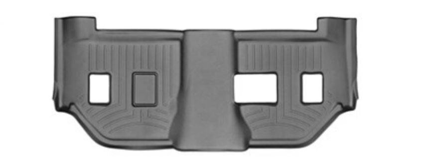 Ковры резиновые WeatherTech Chevrolet Suburban 2015-2020  третий ряд черный фото