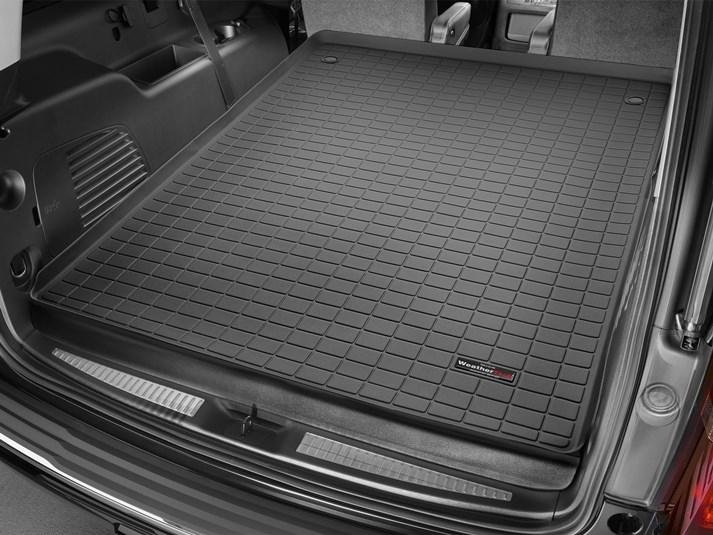 Ковры резиновые WeatherTech Chevrolet Suburban 2015-2020  в багажник черный фото