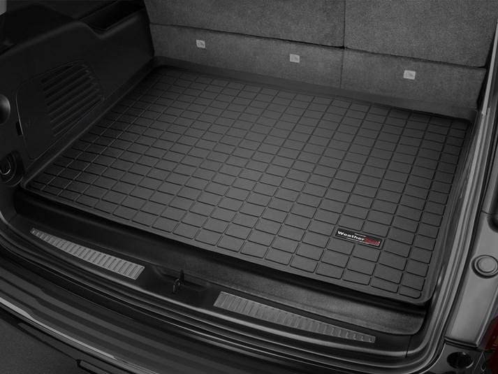 Ковры резиновые WeatherTech Chevrolet Suburban 2015-2020 в багажник черный фото