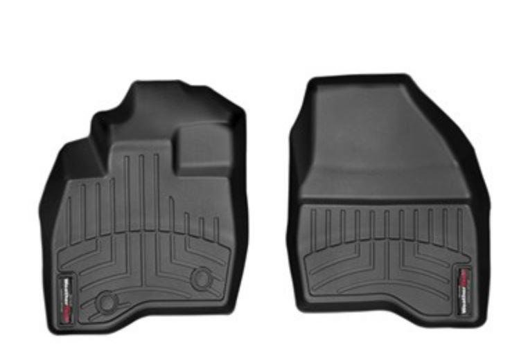Ковры резиновые WeatherTech Ford Explorer 2015-2016 передние черные фото