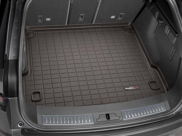 Ковер резиновый WeatherTech Jaguar F-Pace 2017+ в багажник какао фото