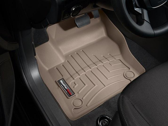 Ковры резиновые WeatherTech Ford Focus USA  2011-2018  передие бежевые фото