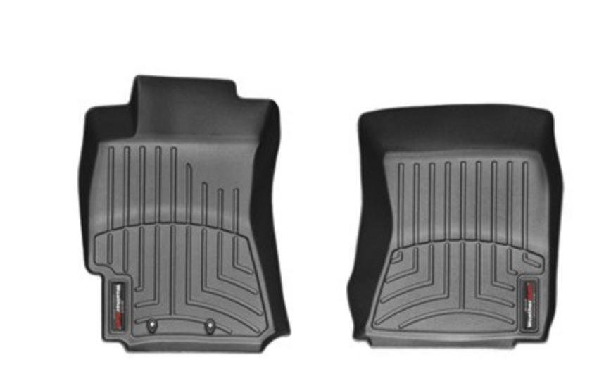 Ковры резиновые WeatherTech Subaru Forester 2008-2012  передние черные фото