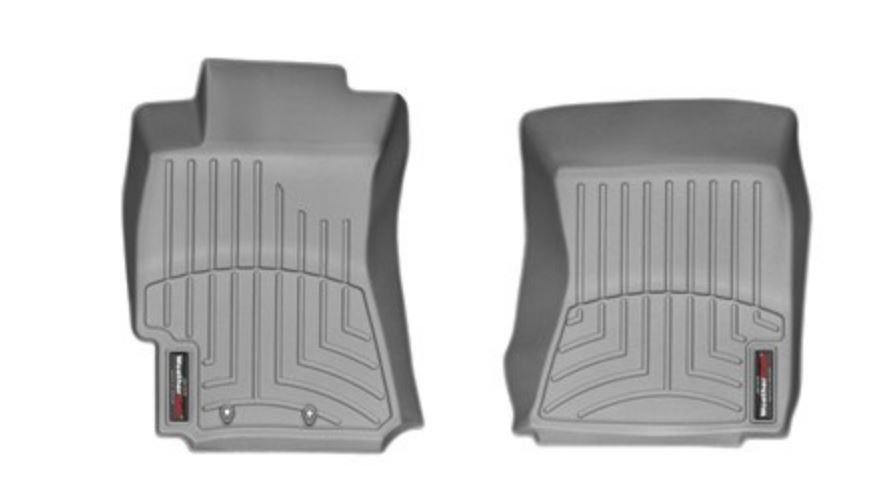 Ковры резиновые WeatherTech Subaru Forester 2008-2012  передние серые фото