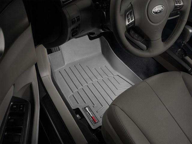 Ковры резиновые WeatherTech Subaru Forester 2008-2012  передние серые фото