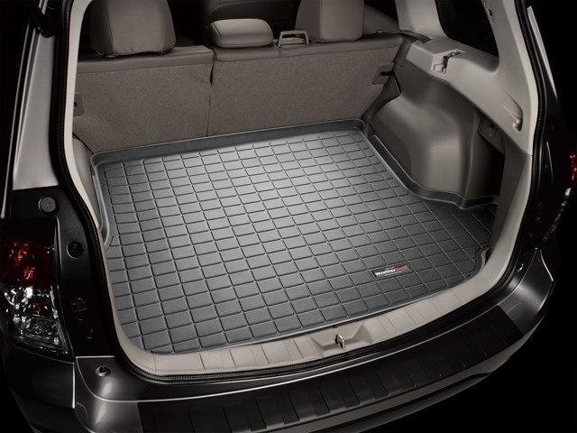 Коврик резиновый WeatherTech Subaru Forester 2008-2012  в багажник черный фото
