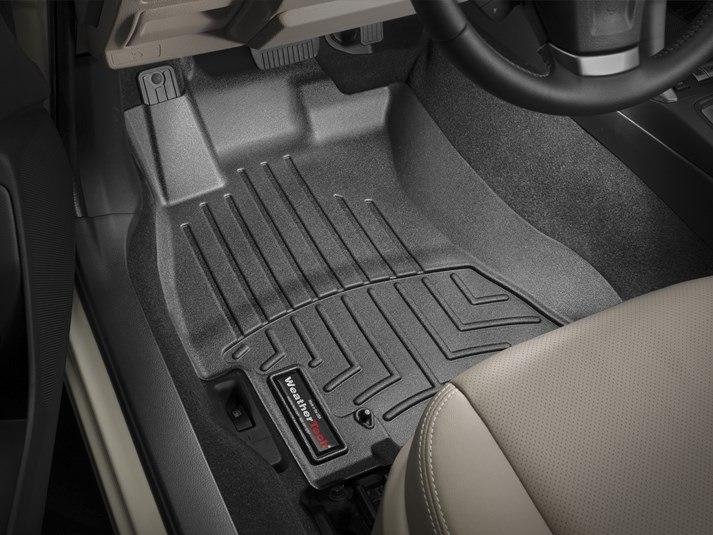 Ковры резиновые WeatherTech Subaru Forester 2013-2018  передние черные фото
