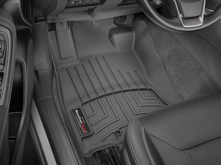 Ковры резиновые WeatherTech Subaru Forester 2019+  передние черные фото