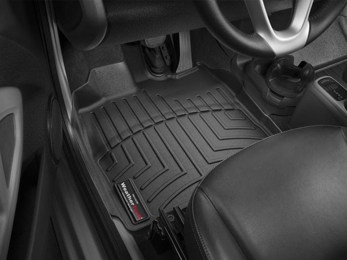 Ковры резиновые WeatherTech Smart 2008-2014  передние черные фото