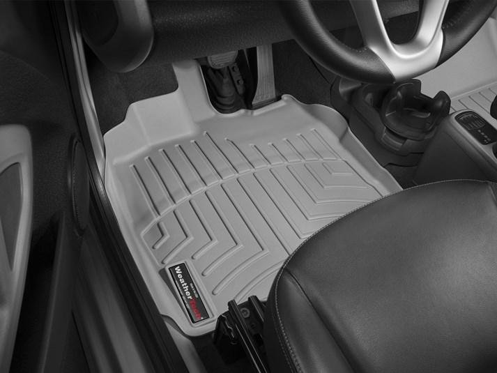 Ковры резиновые WeatherTech Smart 2008-2014  передние серые фото
