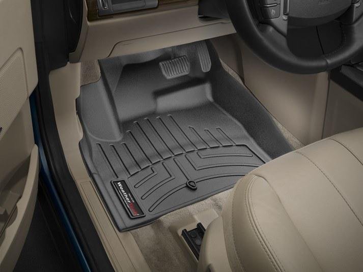 Ковер резиновый WeatherTech  Freelander 2006-2013 передние  черные фото