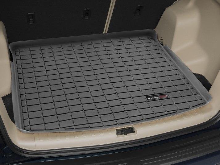 Ковер резиновый WeatherTech  Freelander 2013-2015 в багажник черный фото