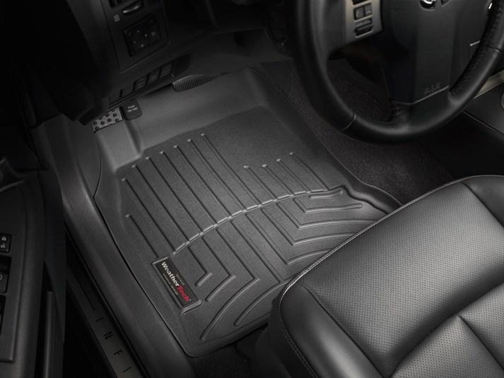 Ковры резиновые WeatherTech Infiniti FX  2003-2009  передние черные фото