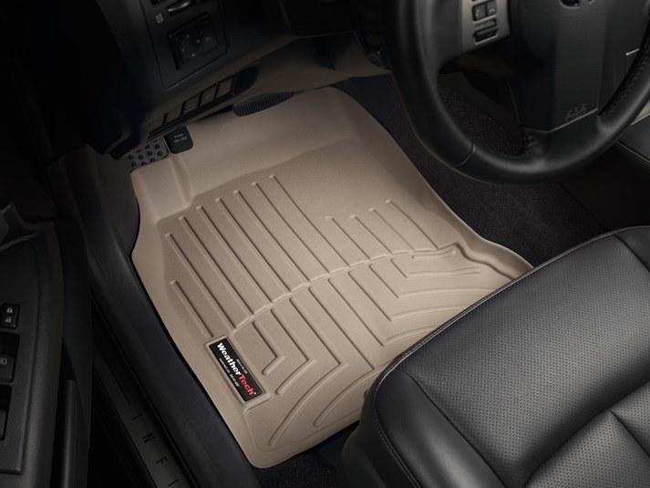 Ковры резиновые WeatherTech Infiniti FX  2003-2009  передние бежевые фото