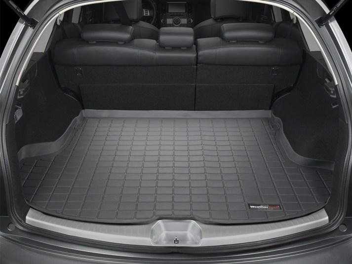 Коврик резиновый WeatherTech Infiniti FX  2003-2009  в багажник черный фото