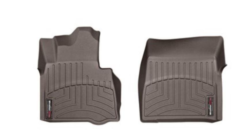 Ковры резиновые WeatherTech MB G-class  (W463/W464) 2013-2018 передние какао фото