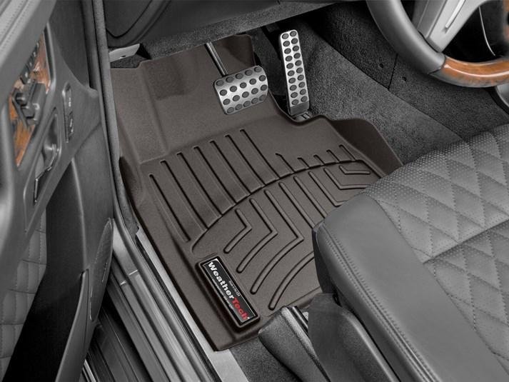 Ковры резиновые WeatherTech MB G-class  (W463/W464) 2013-2018 передние какао фото