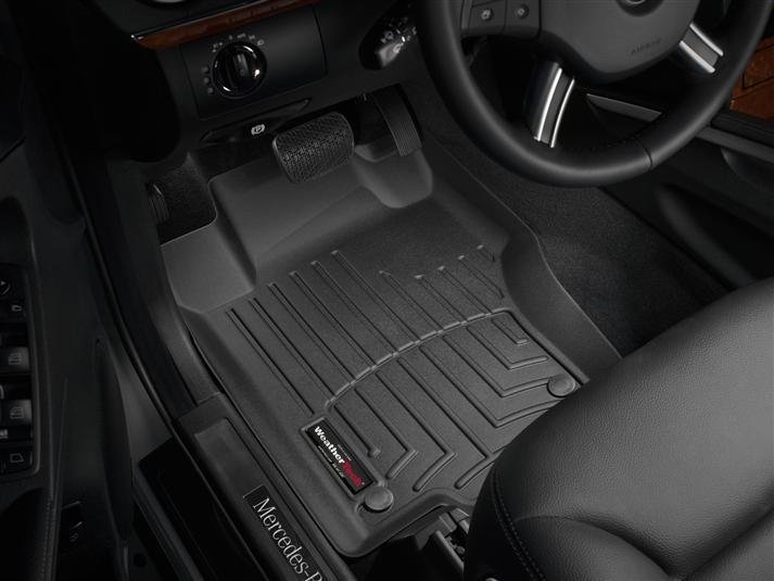 Ковры резиновые  WeatherTech MB GL  2006-2012 передние черные фото