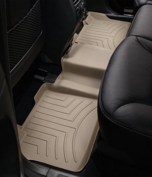 Ковры резиновые  WeatherTech MB GL  2006-2012 задние бежевые фото