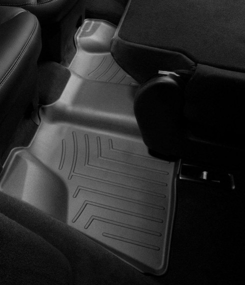 Ковры резиновые  WeatherTech MB GL  2006-2012 третий ряд черные фото