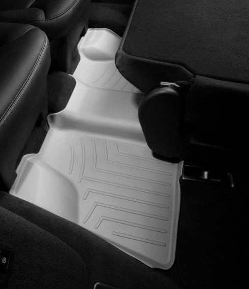 Ковры резиновые  WeatherTech MB GL  2006-2012 третий ряд серые фото