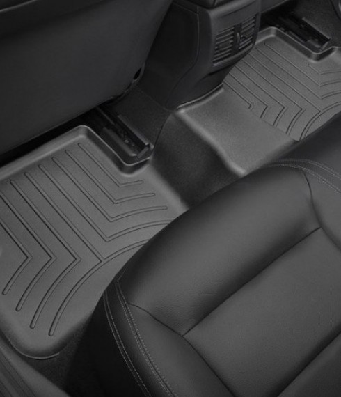 Ковры резиновые WeatherTech Mercerdes CLA 2013-2019  задний черный фото