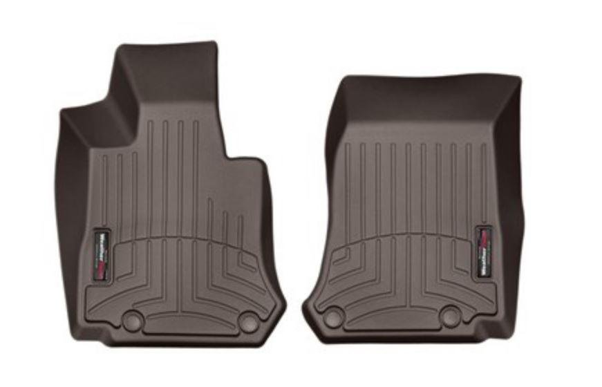 Ковры резиновые WeatherTech Mercerdes  GLC 2016+ передние какао фото