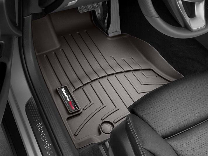 Ковры резиновые WeatherTech Mercerdes  GLC 2016+ передние какао фото