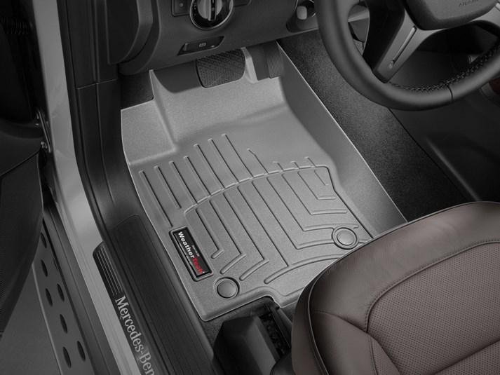 Ковры резиновые  WeatherTech MB  ML 166 2012-2015  передние серые фото