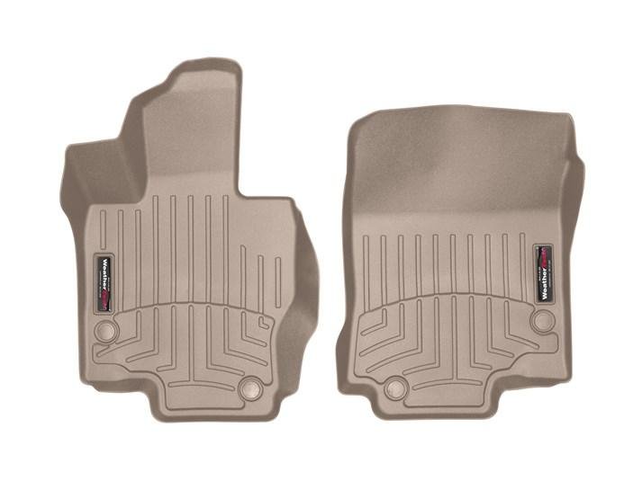 Ковры резиновые  WeatherTech MB GLE 2019+ передние бежевые фото