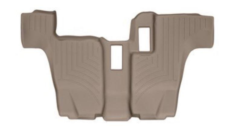 Ковры резиновые WeatherTech MB GLS 2015-2019  третий ряд бежевый фото