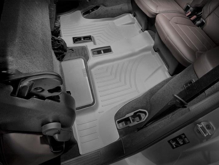 Ковры резиновые WeatherTech MB GL 2013-2015  третий ряд серый фото