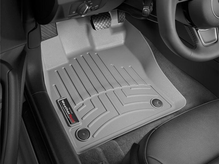 Ковры резиновые WeatherTech VW Passat 2015+  передние серые фото