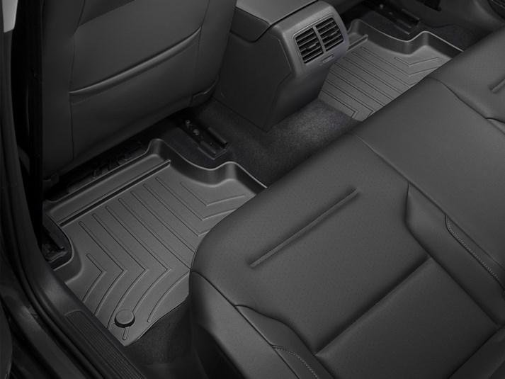 Ковры резиновые WeatherTech Audi A3 2014-2020 задние черные фото