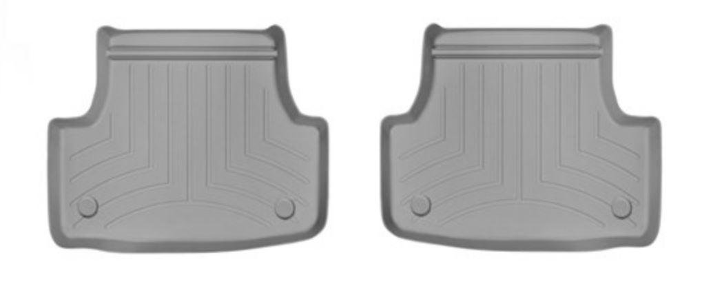 Ковры резиновые WeatherTech Audi A3 2014-2020 задние серые фото