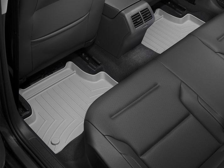 Ковры резиновые WeatherTech Seat Leon 2013+  задние серые фото