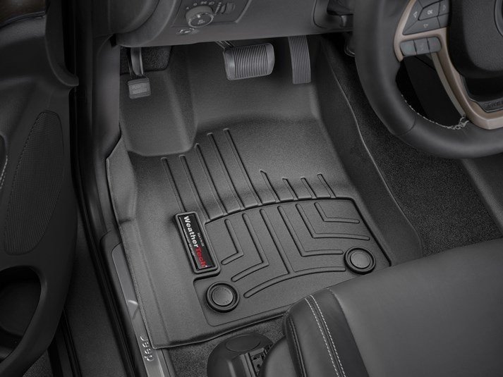 Ковры резиновые WeatherTech Dodge Durango 2016+ передние черные фото