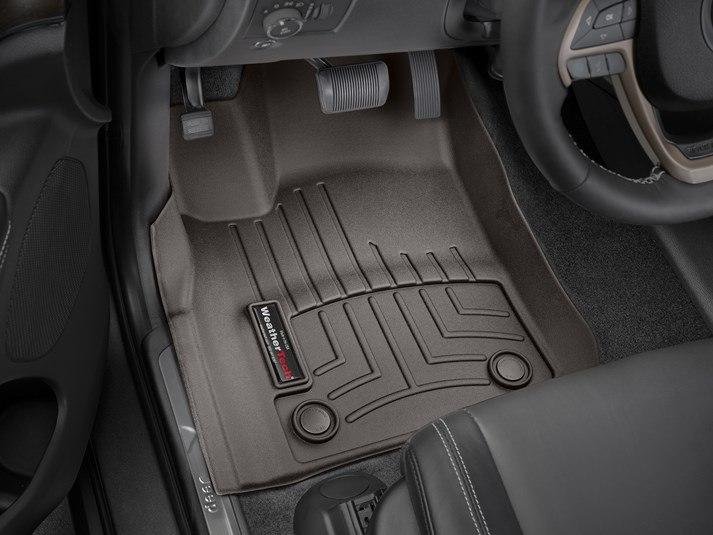 Ковры резиновые WeatherTech Dodge Durango 2016+ передние какао фото