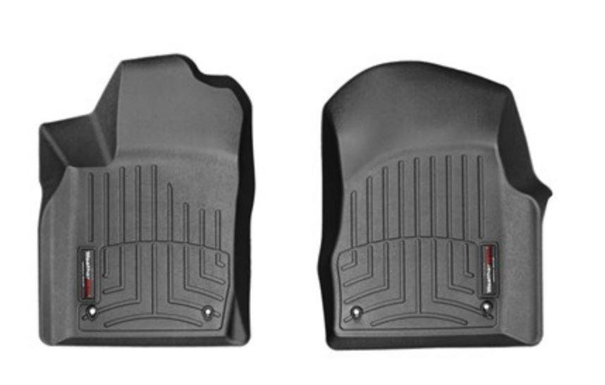 Ковры резиновые WeatherTech Jeep Grand Cherokee USA 2013-2015 передние черные фото
