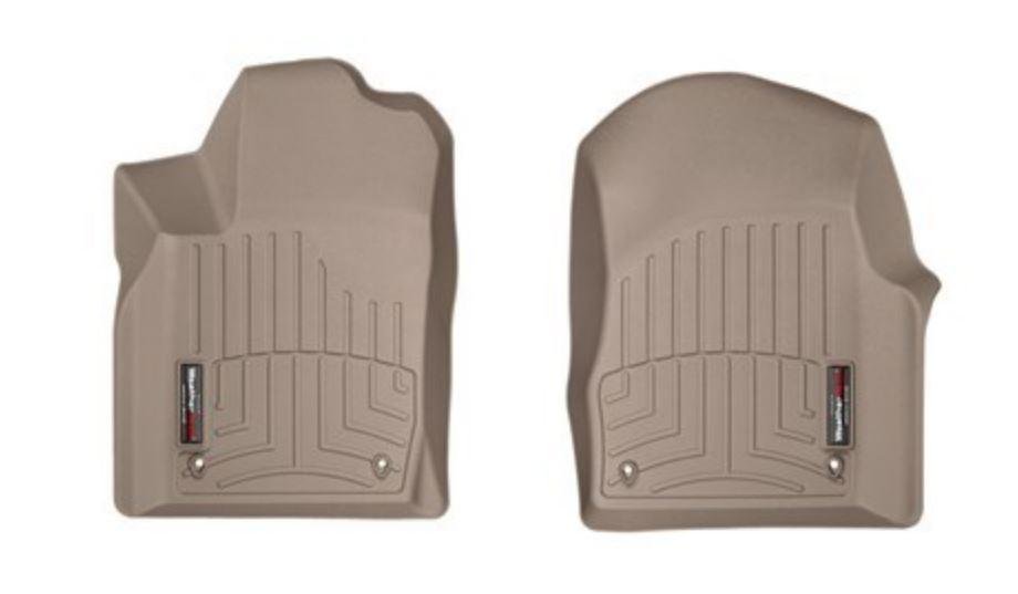 Ковры резиновые WeatherTech Jeep Grand Cherokee USA 2013-2015 передние бежевые фото
