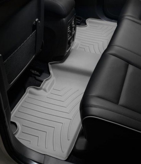 Ковры резиновые WeatherTech Jeep Grand Cherokee 2013+ задние серые фото