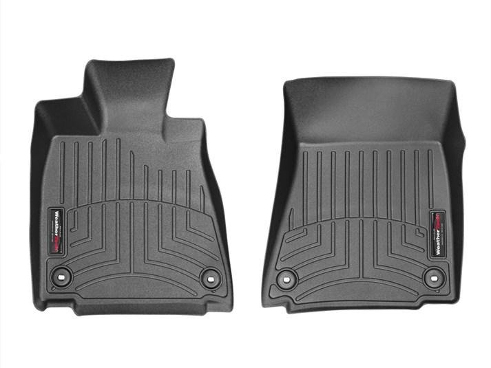 Ковры резиновые WeatherTech Lexus GS RWD 2013+ передние черные фото