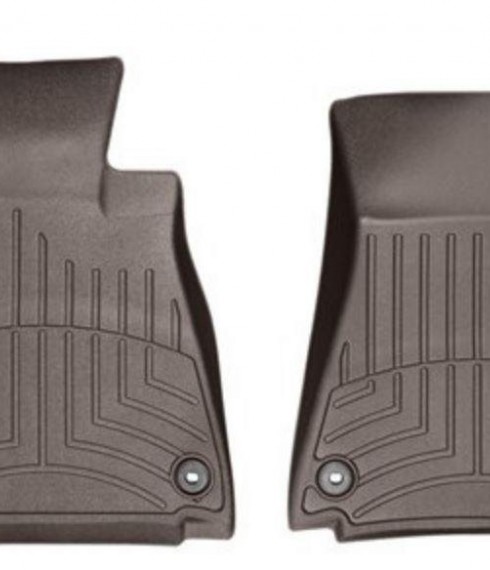 Ковры резиновые WeatherTech Lexus GS RWD 2013+ передние какао фото