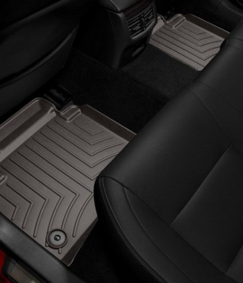 Ковры резиновые WeatherTech Lexus GS  2013+ задние какао фото