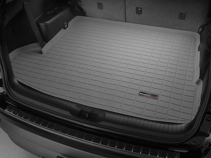 Ковер резиновый WeatherTech Toyota Highlander 2014-2019 в багажник серый фото