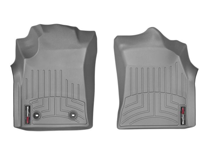 Ковры резиновые WeatherTech Toyota Hilux 2012-2015 передние серые фото