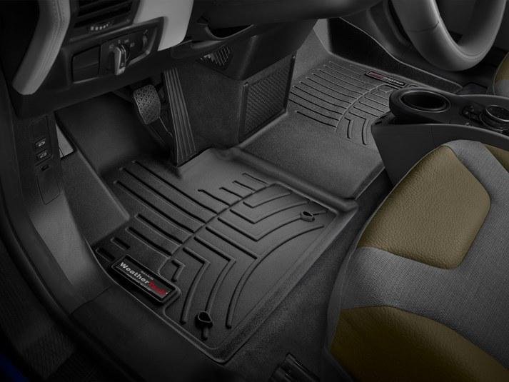 Коврик резиновый WeatherTech BMW I3 2013-2019 передний черный фото