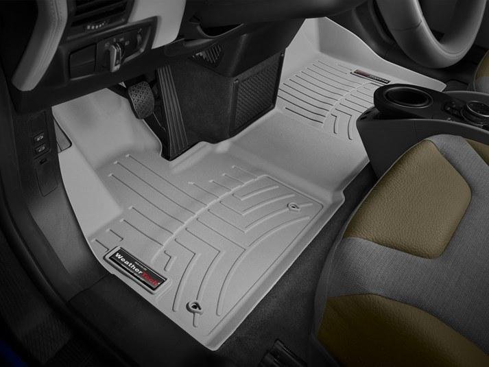 Коврик резиновый WeatherTech BMW I3 2013-2019 передний серый фото
