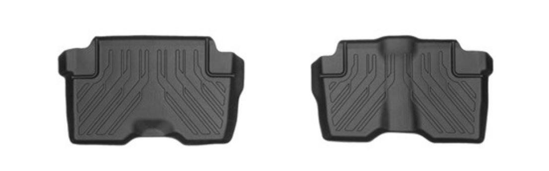 Коврики резиновые WeatherTech BMW I8 2013-2019 задние черные фото